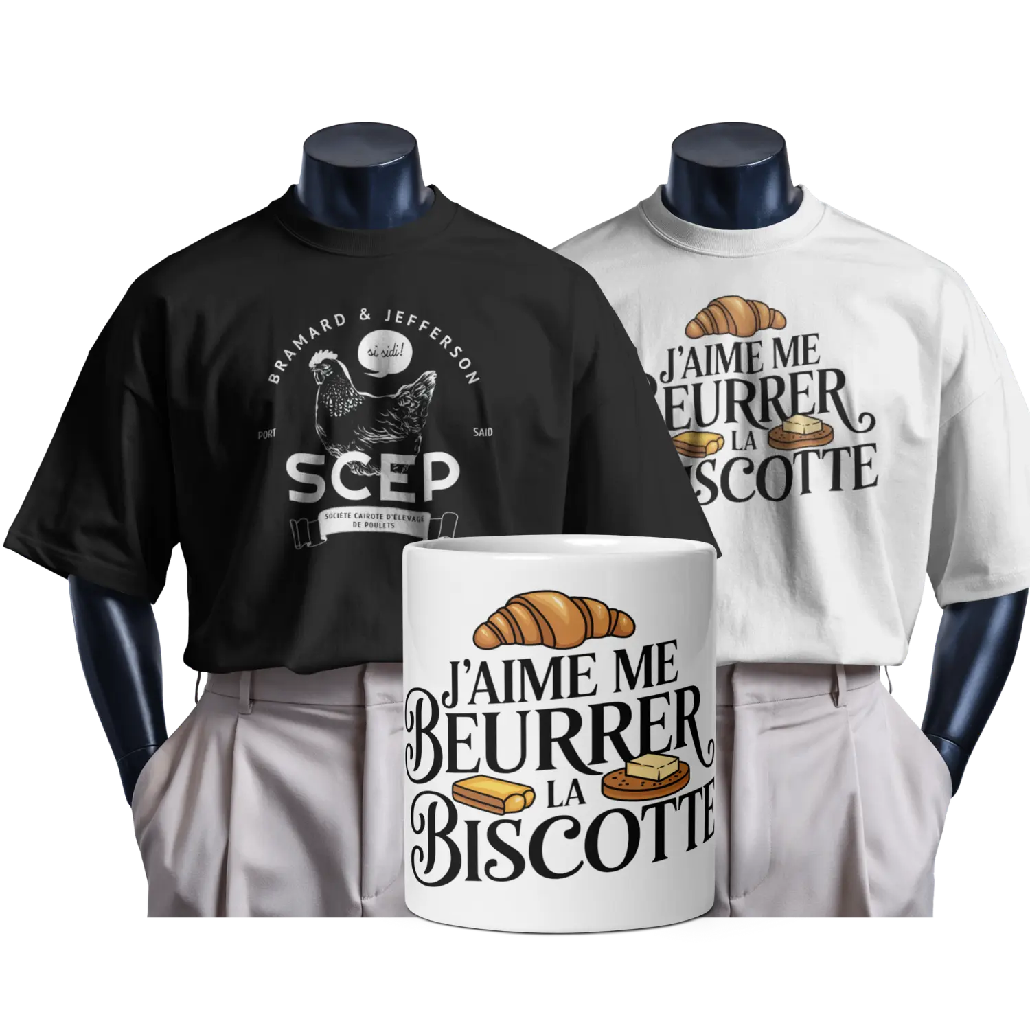 Offre Super fan 2 T-shirts + Mug - OSS 117 SHOP