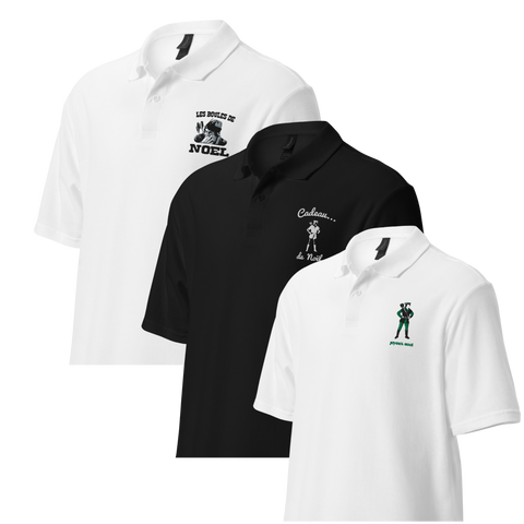 Polos OSS 117 brodés