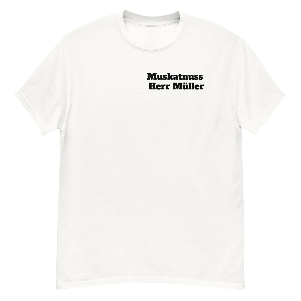 T-shirt  - Muskatnuss herr Müller.