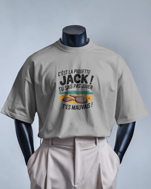 T-shirt OSS 117 - C'est la piquette Jack ! Tu sais pas jouer, t'es mauvais ! - OSS 117 SHOP