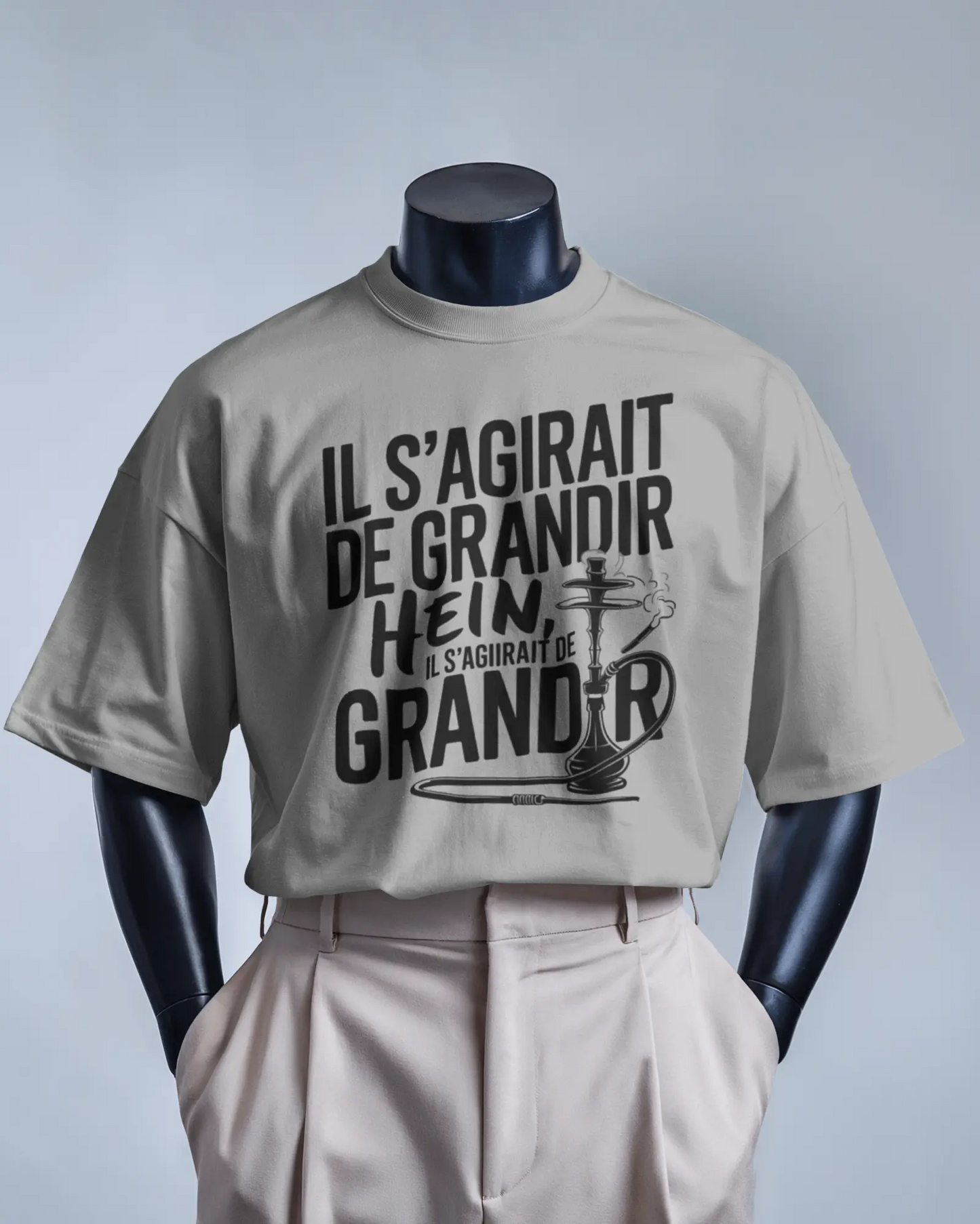T-shirt OSS 117 - Il s'agirait de grandir hein, il s'agirait de grandir.
