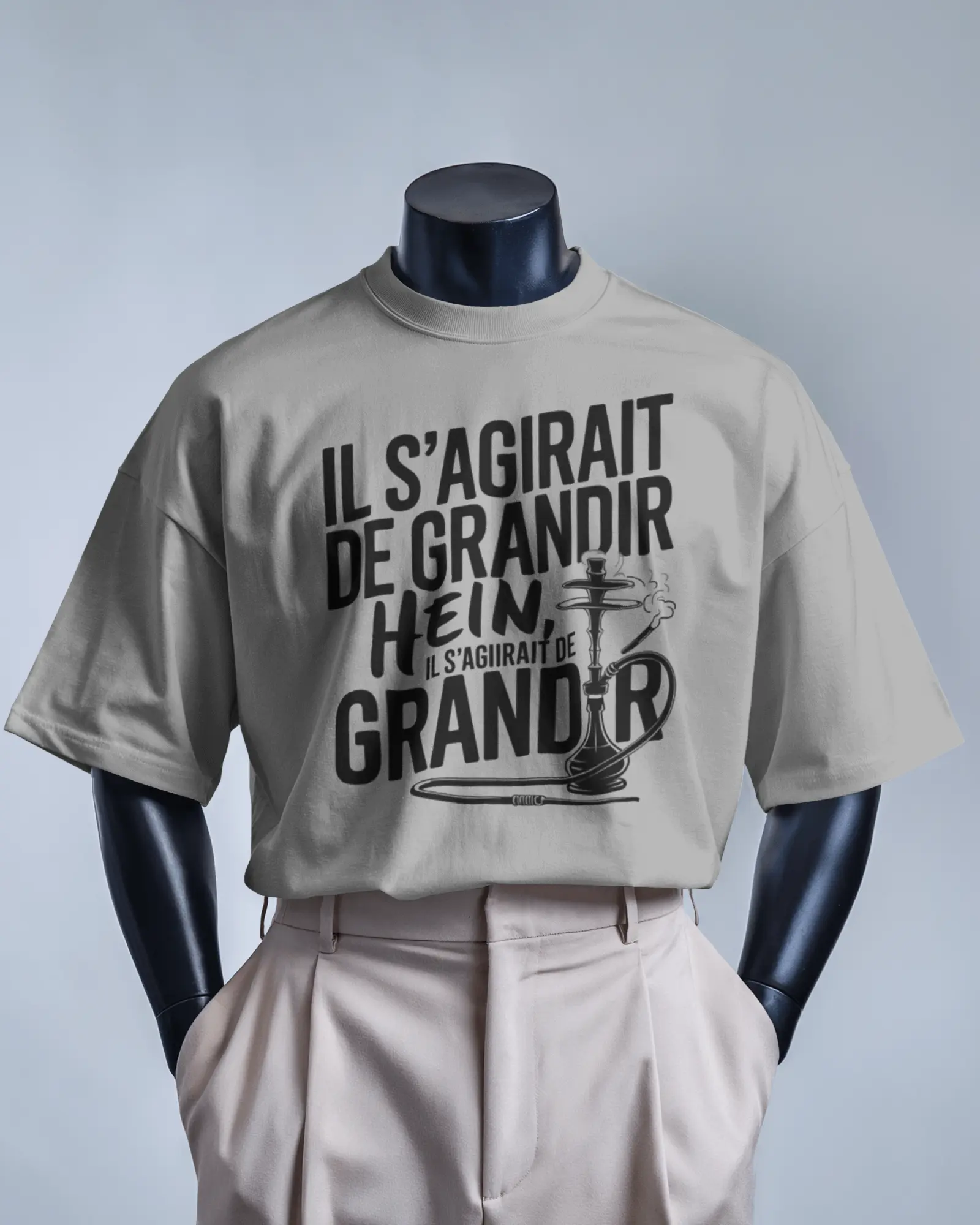 T-shirt OSS 117 - Il s'agirait de grandir hein, il s'agirait de grandir.