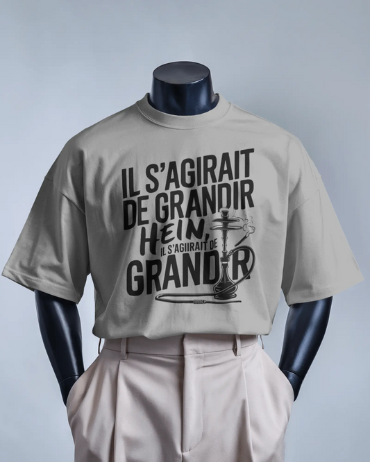 T-shirt OSS 117 - Il s'agirait de grandir hein, il s'agirait de grandir - OSS 117 SHOP