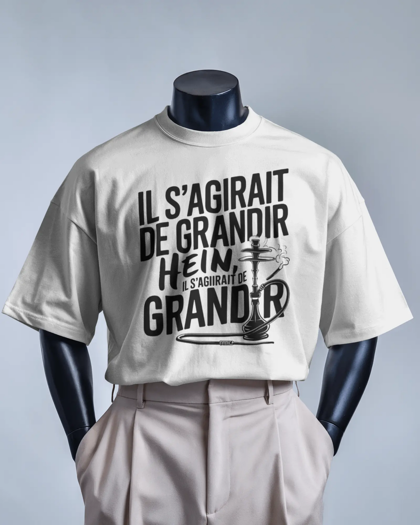 T-shirt OSS 117 - Il s'agirait de grandir hein, il s'agirait de grandir.