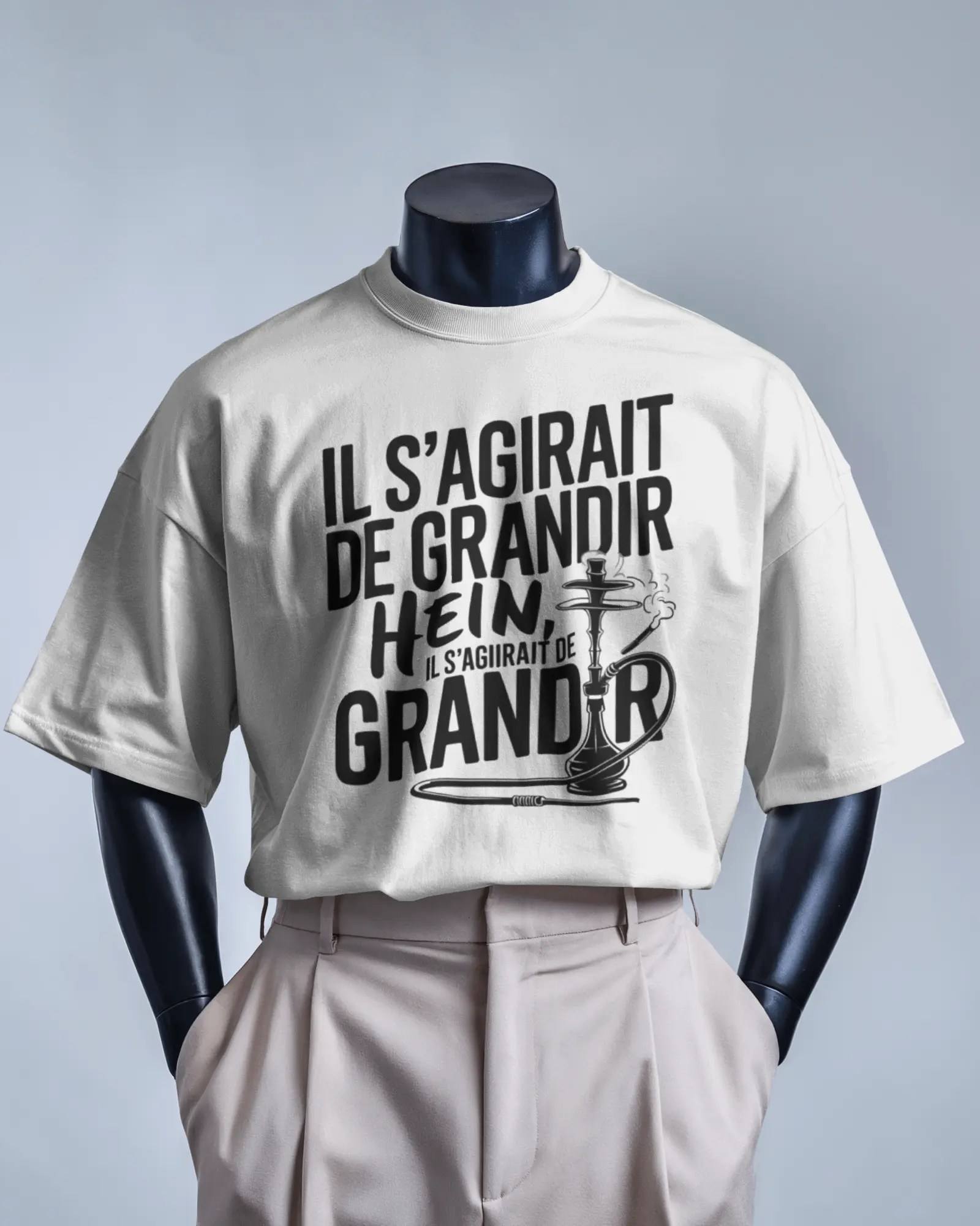 T-shirt OSS 117 - Il s'agirait de grandir hein, il s'agirait de grandir.