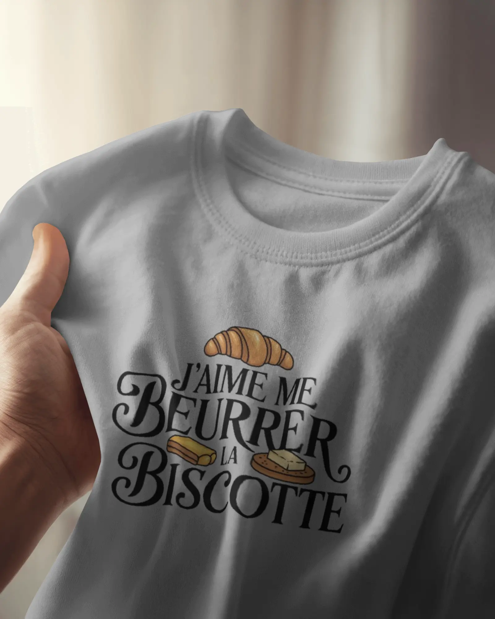 T-shirt OSS 117 - J'aime me beurrer la biscotte - OSS 117 SHOP