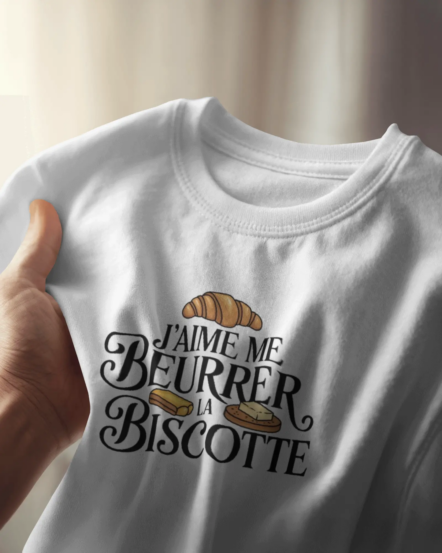 T-shirt OSS 117 - J'aime me beurrer la biscotte - OSS 117 SHOP