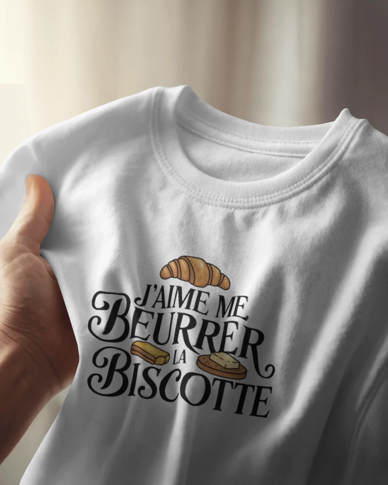 T-shirt OSS 117 - J'aime me beurrer la biscotte - OSS 117 SHOP