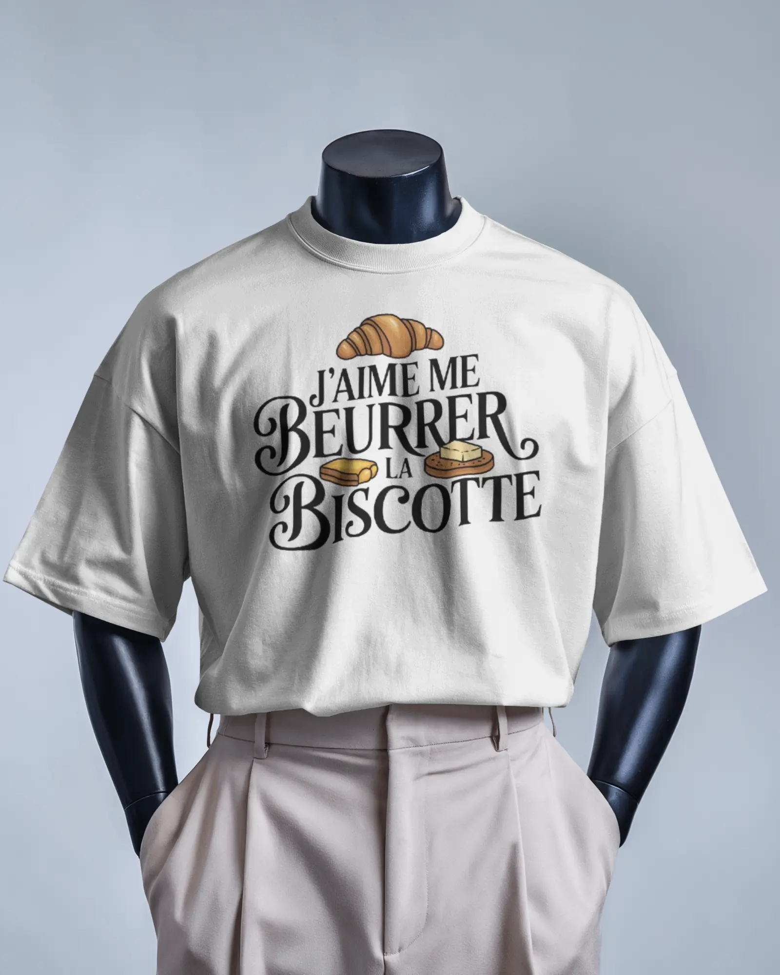 T-shirt OSS 117 - J'aime me beurrer la biscotte - OSS 117 SHOP