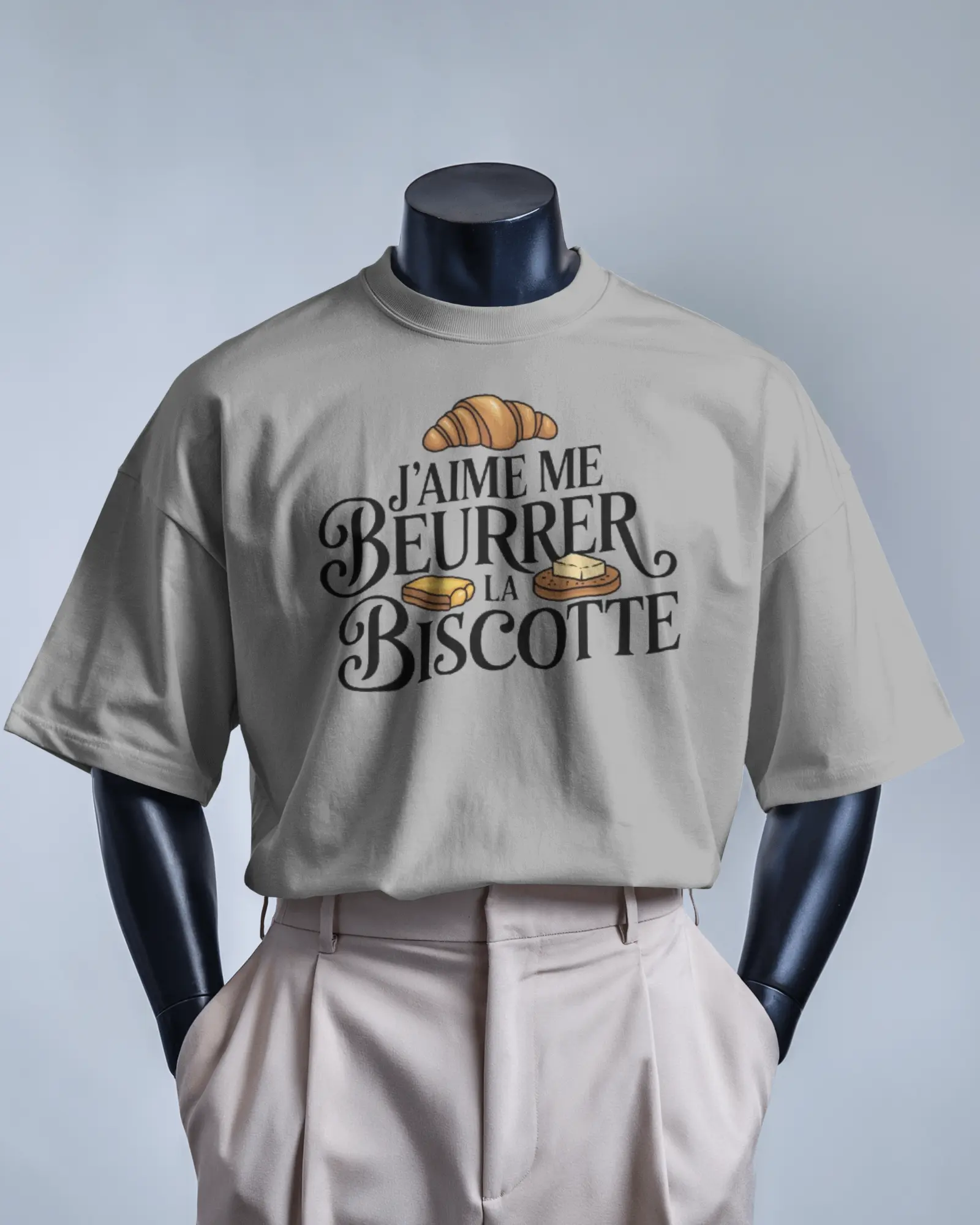 T-shirt OSS 117 - J'aime me beurrer la biscotte - OSS 117 SHOP