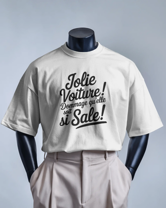T-shirt OSS 117 - Jolie voiture ! Dommage qu'elle soit si sale ! - OSS 117 SHOP