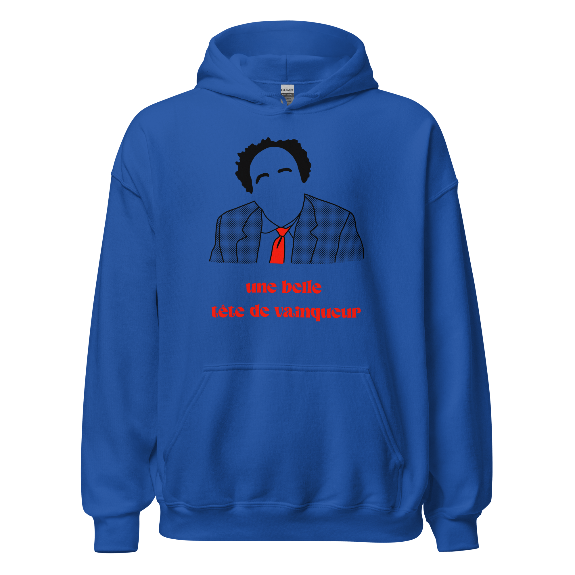 Sweat à capuche - Une belle tête de vainqueur - OSS 117 SHOP