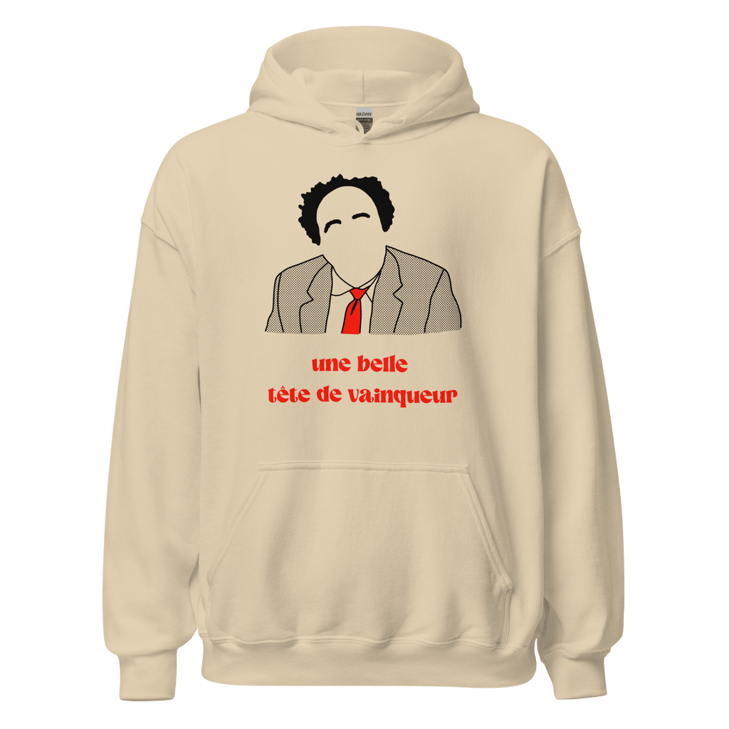 Sweat à capuche - Une belle tête de vainqueur - OSS 117 SHOP