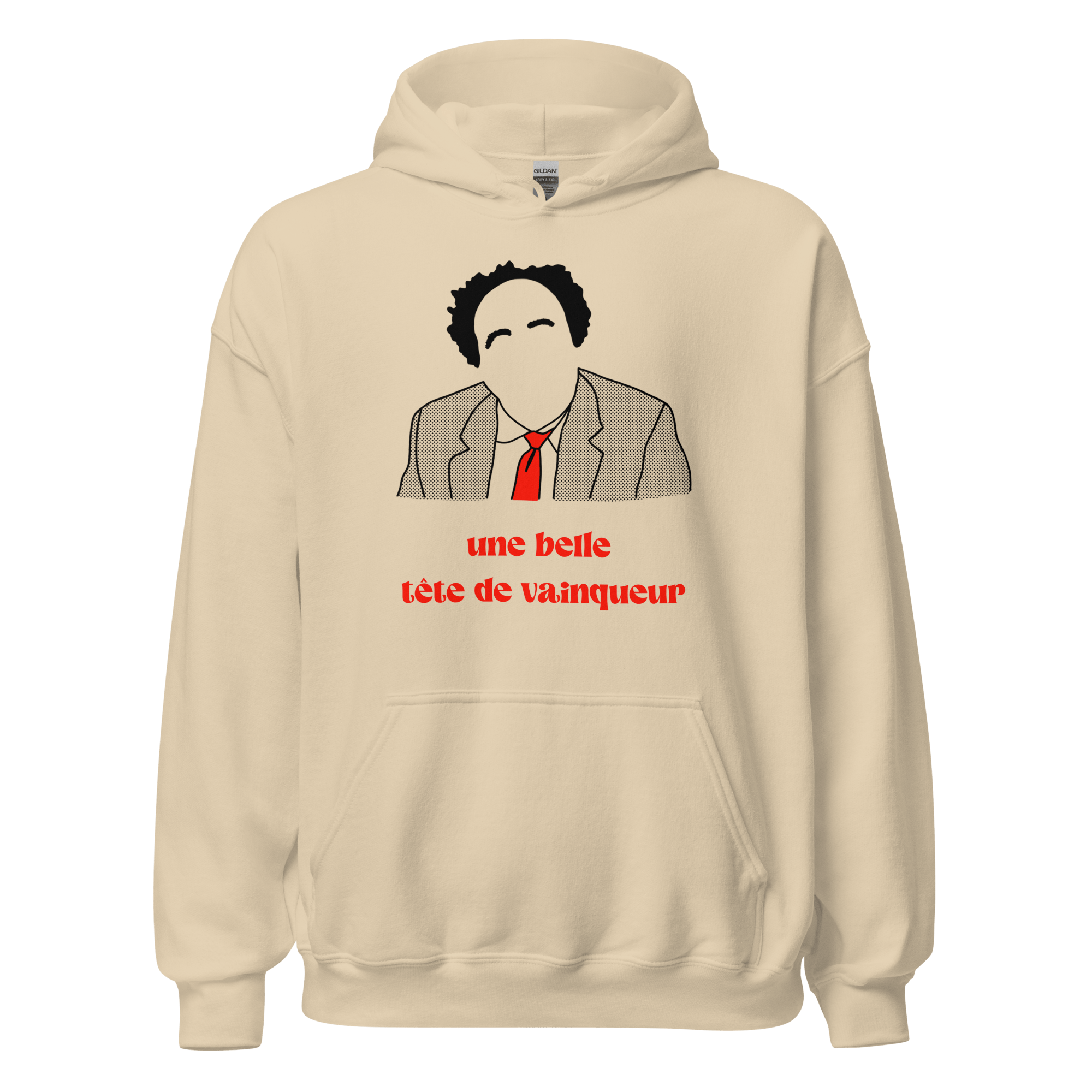 Sweat à capuche - Une belle tête de vainqueur - OSS 117 SHOP