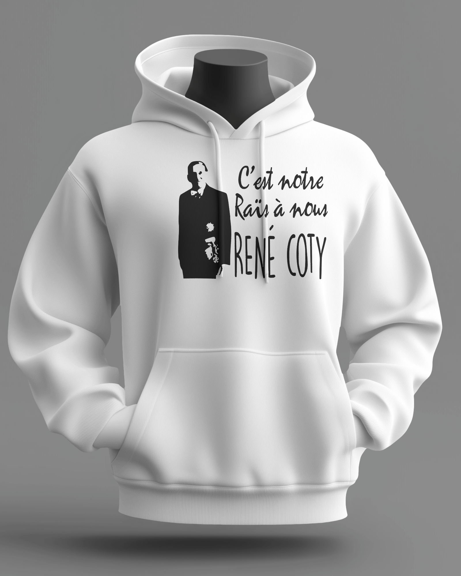 Sweat à capuche OSS - René Coty - OSS 117 SHOP