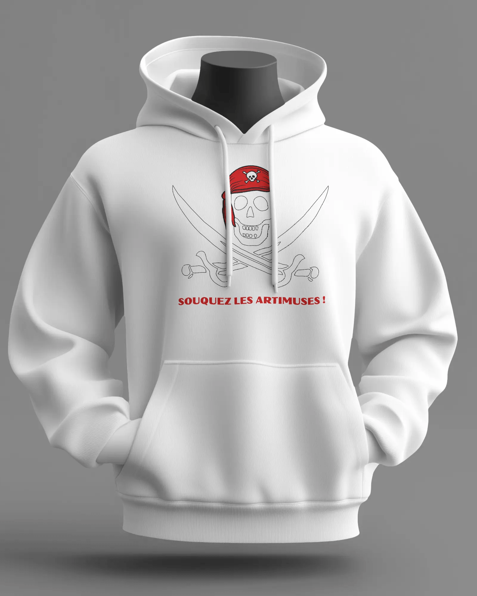 Sweat à capuche - Souquez les artimuses - OSS 117 SHOP