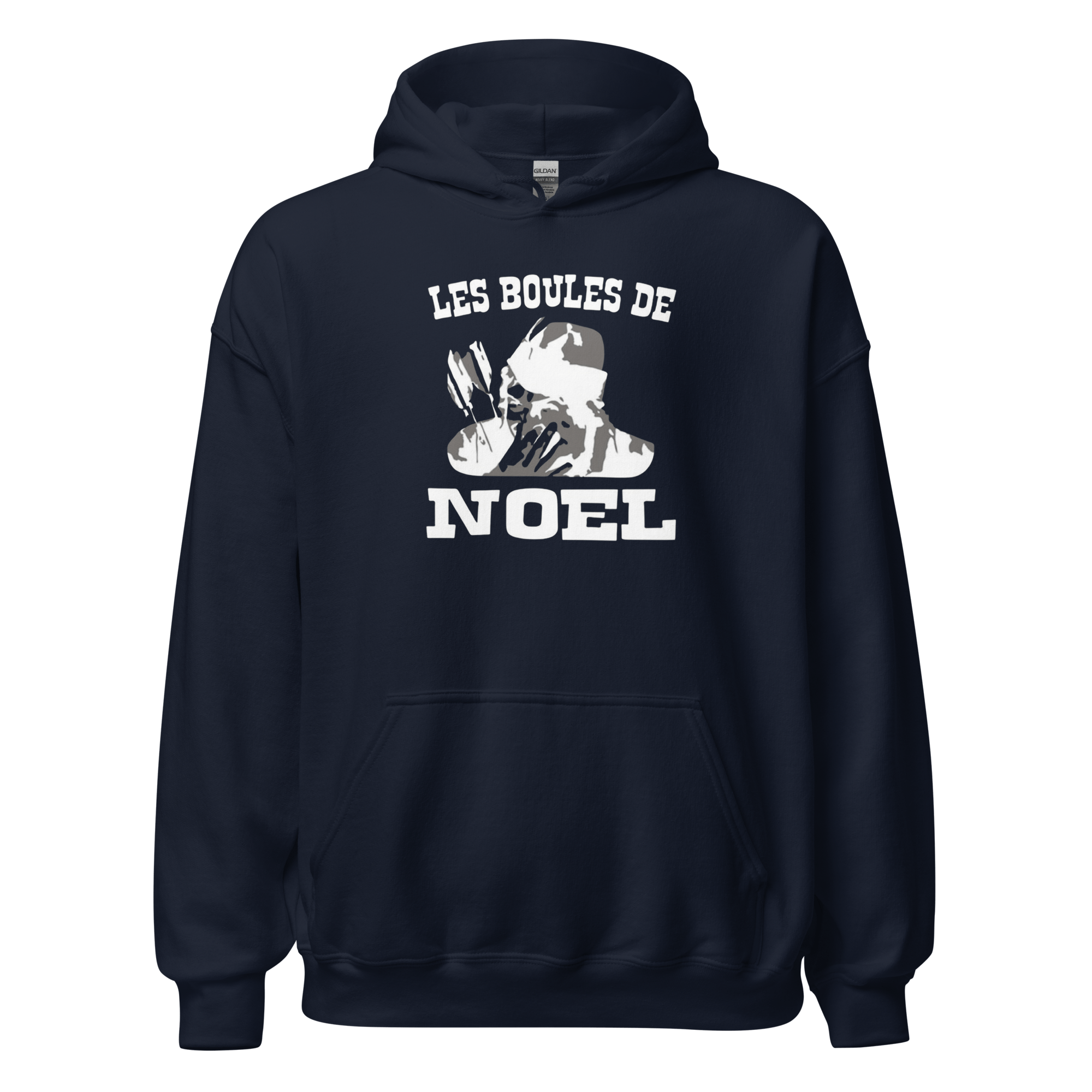 Sweat à capuche - Les boules de Noël - OSS 117 SHOP