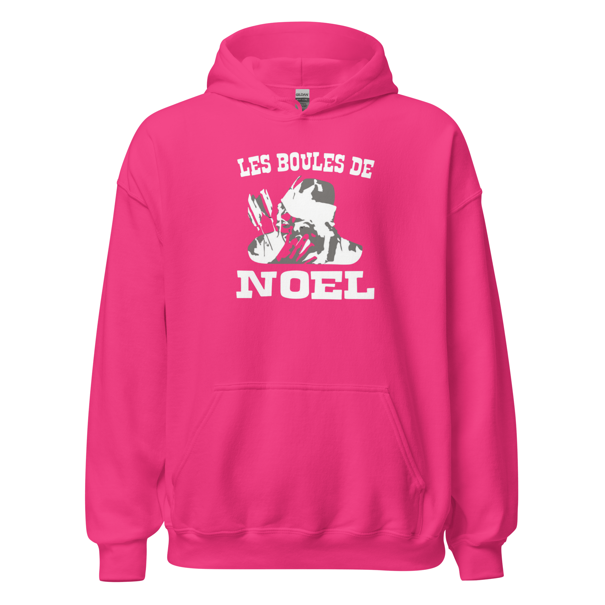 Sweat à capuche - Les boules de Noël - OSS 117 SHOP