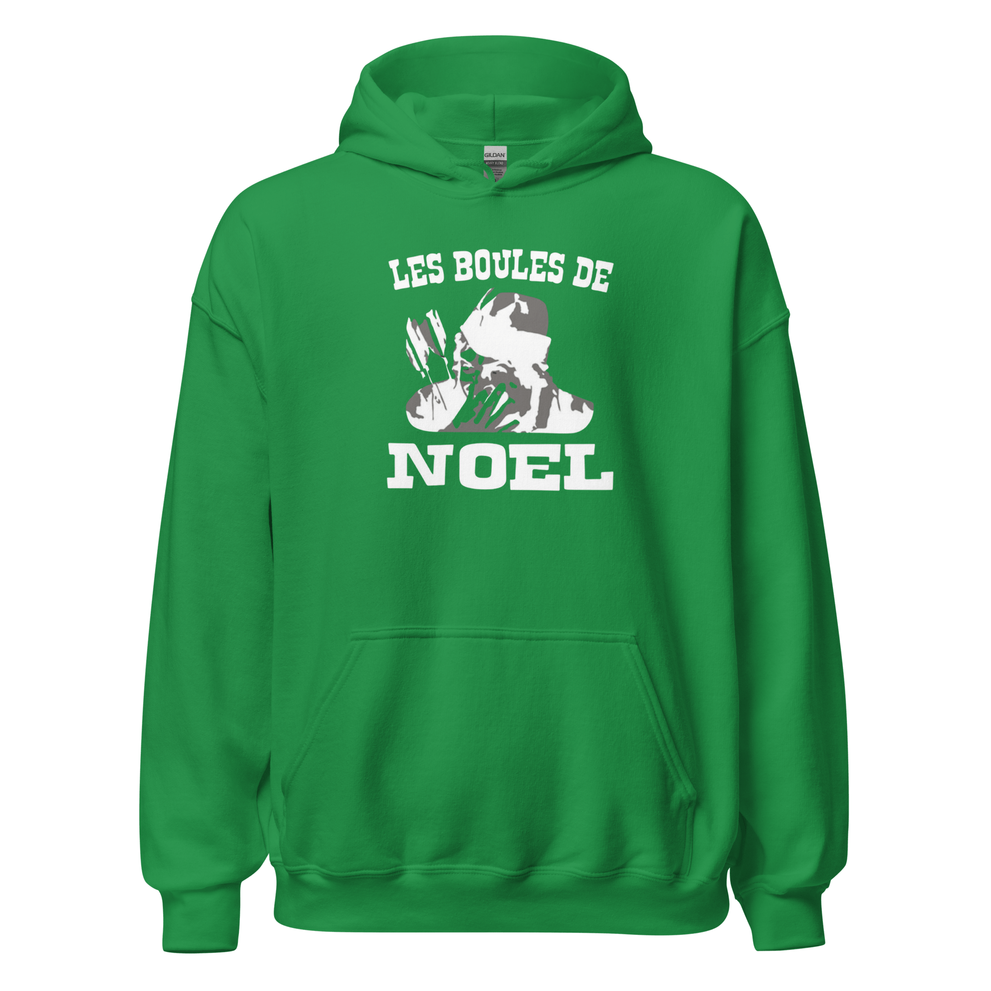 Sweat à capuche - Les boules de Noël - OSS 117 SHOP