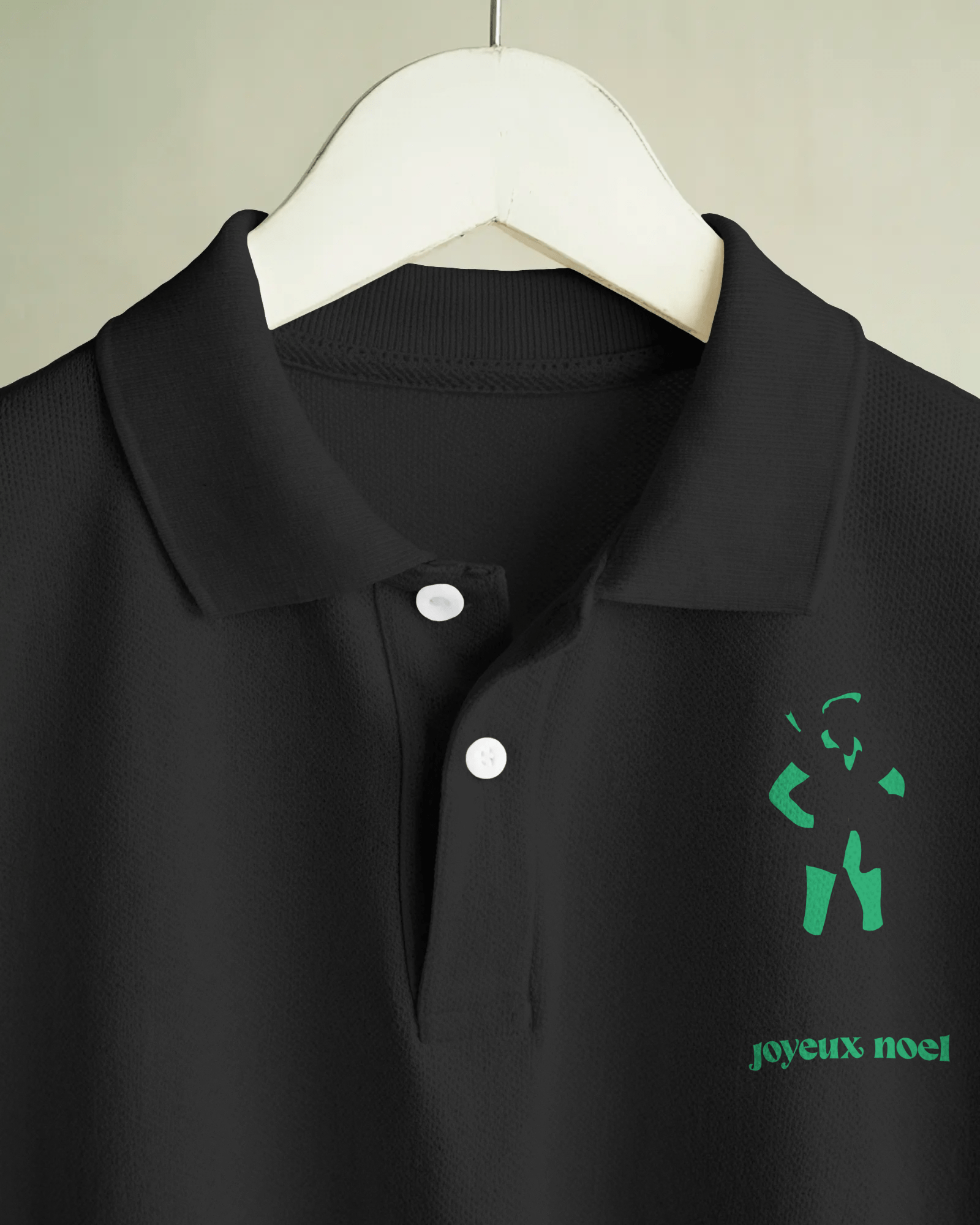 Polo brodé - Joyeux Noel - OSS 117 SHOP