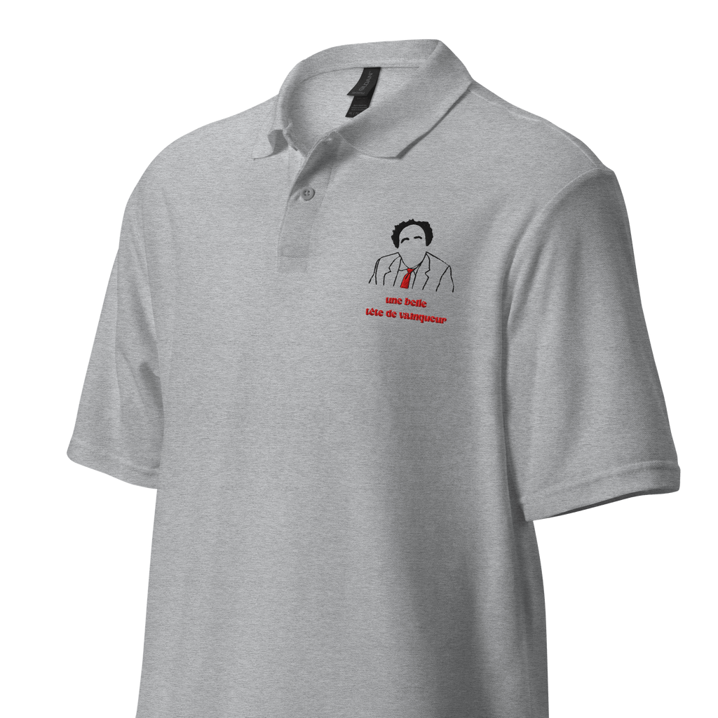 Polo brodé - Une belle tête de vainqueur - OSS 117 SHOP