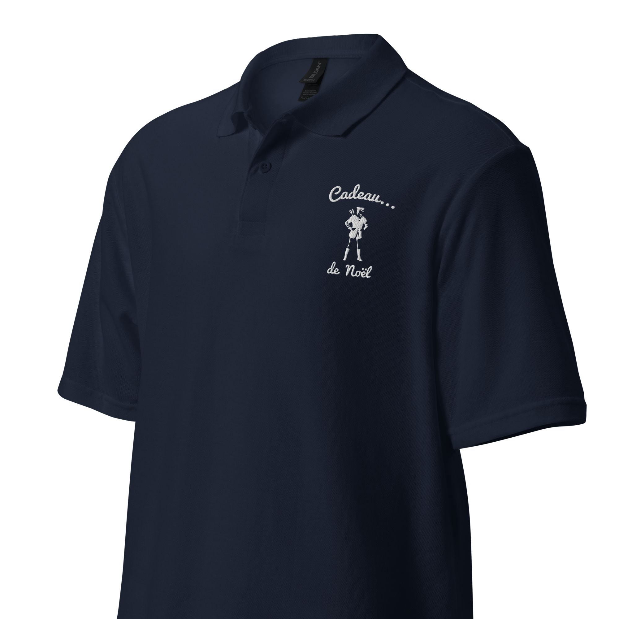 Polo brodé - Cadeau... de Noël - OSS 117 SHOP