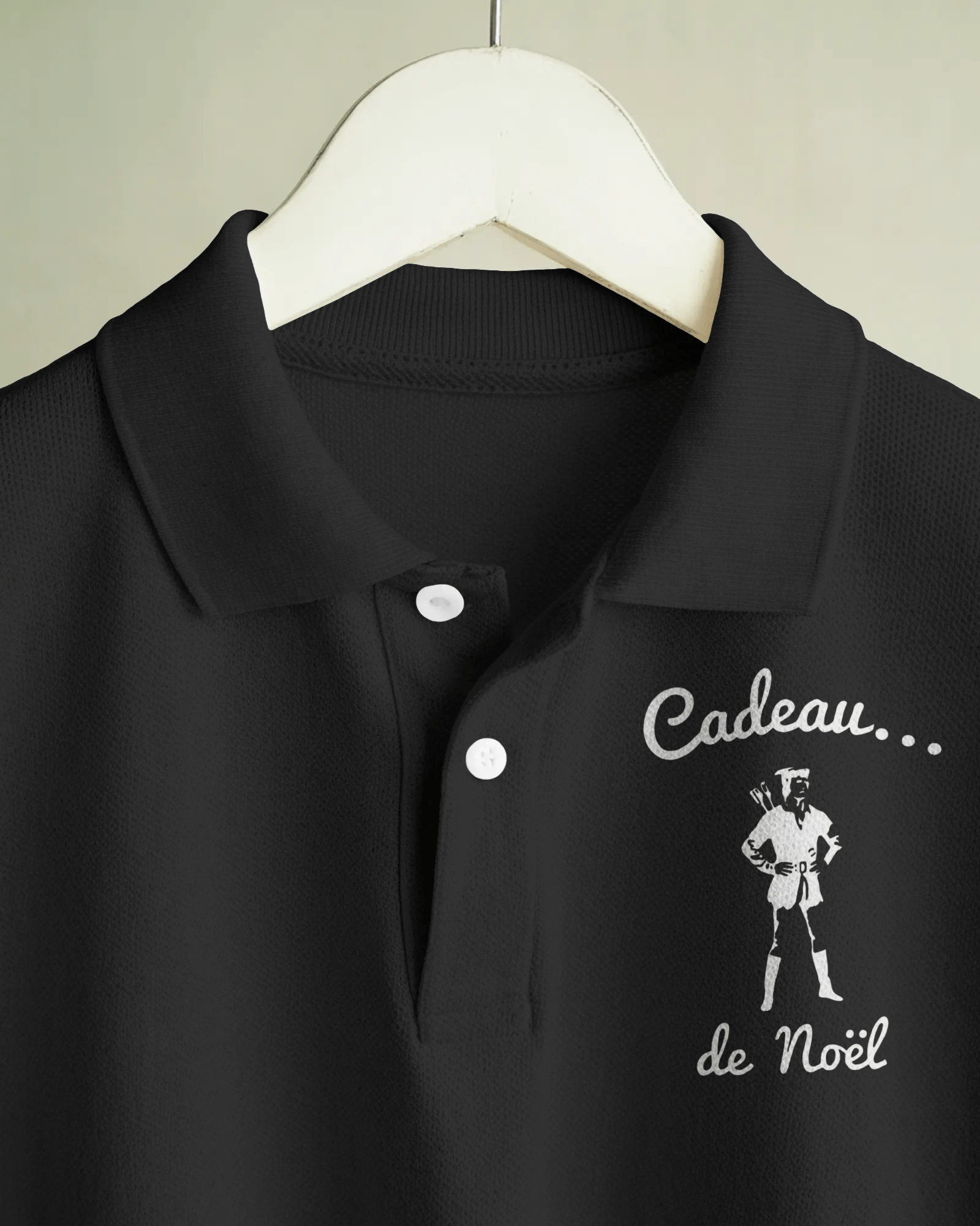 Polo brodé - Cadeau... de Noël - OSS 117 SHOP