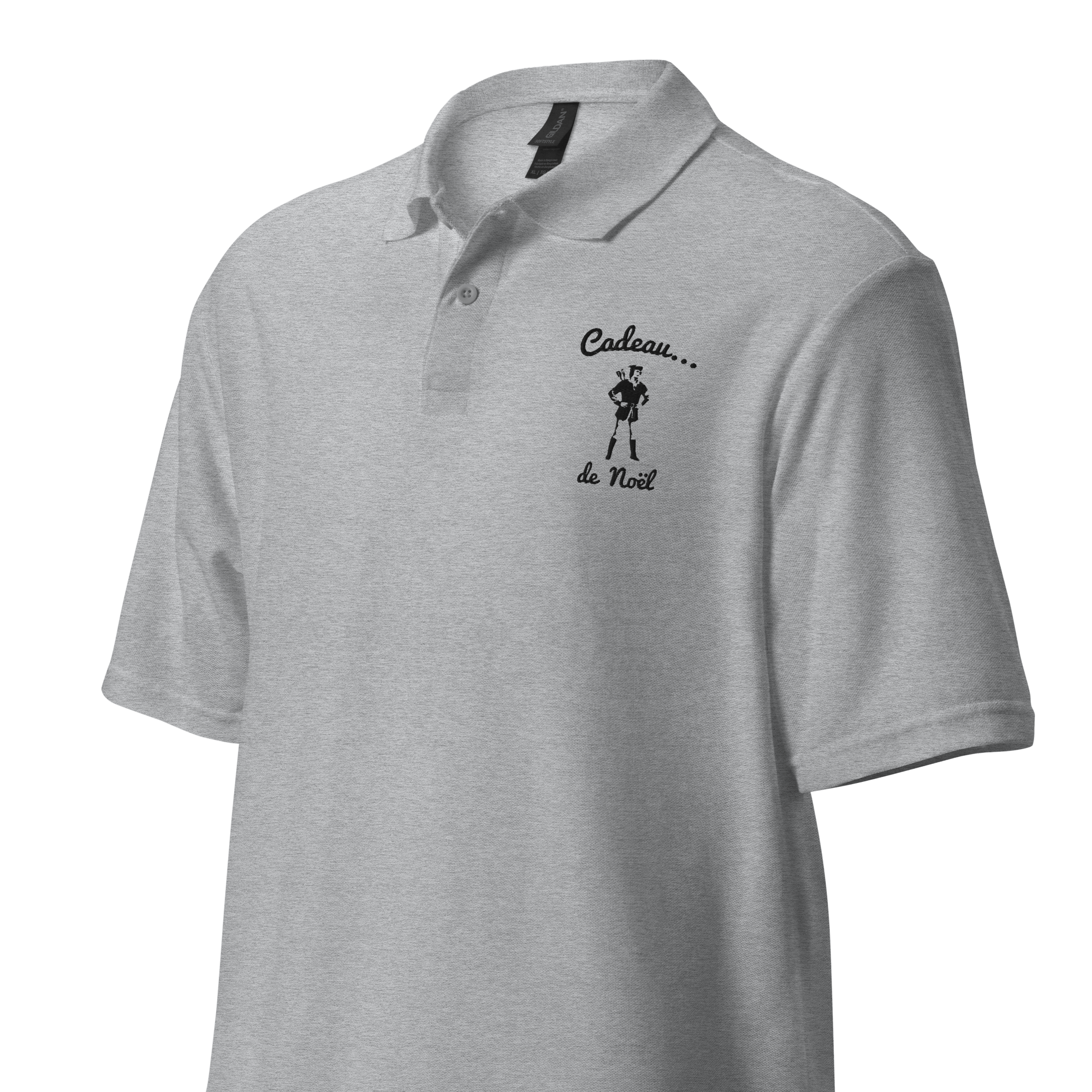 Polo brodé - Cadeau... de Noël - OSS 117 SHOP