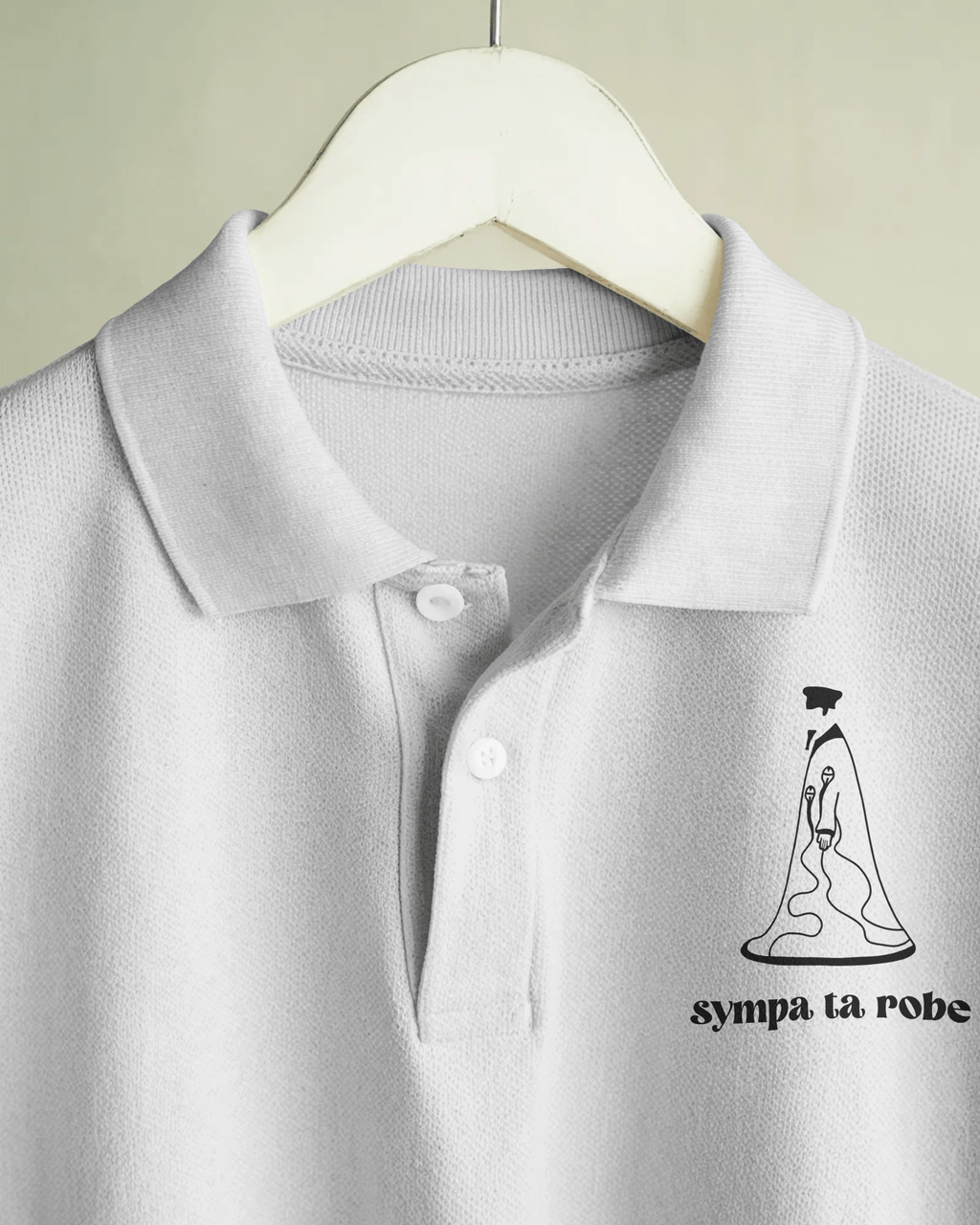 Polo brodé - Sympa ta robe - OSS 117 SHOP