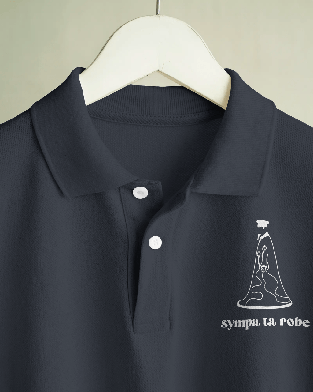 Polo brodé - Sympa ta robe - OSS 117 SHOP