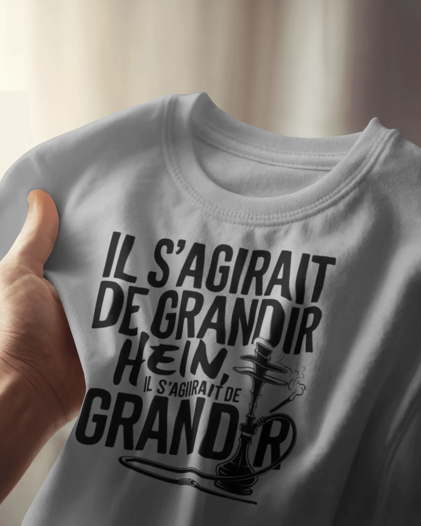 Il s'agirait de grandir - T-shirt OSS 117 - MerciSidi