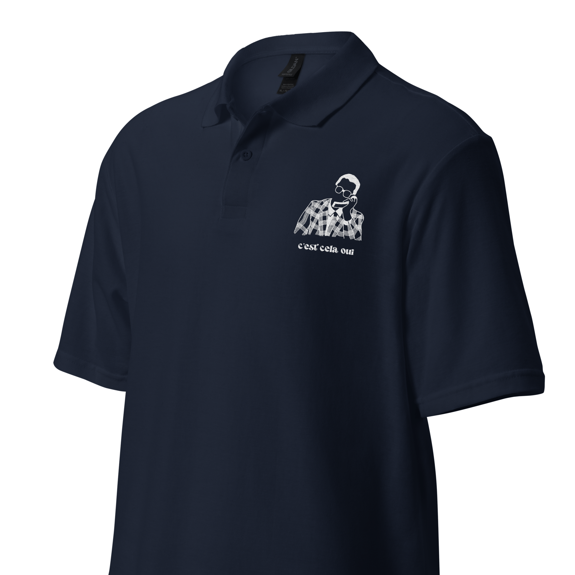 Polo brodé - C'est cela oui... - OSS 117 SHOP