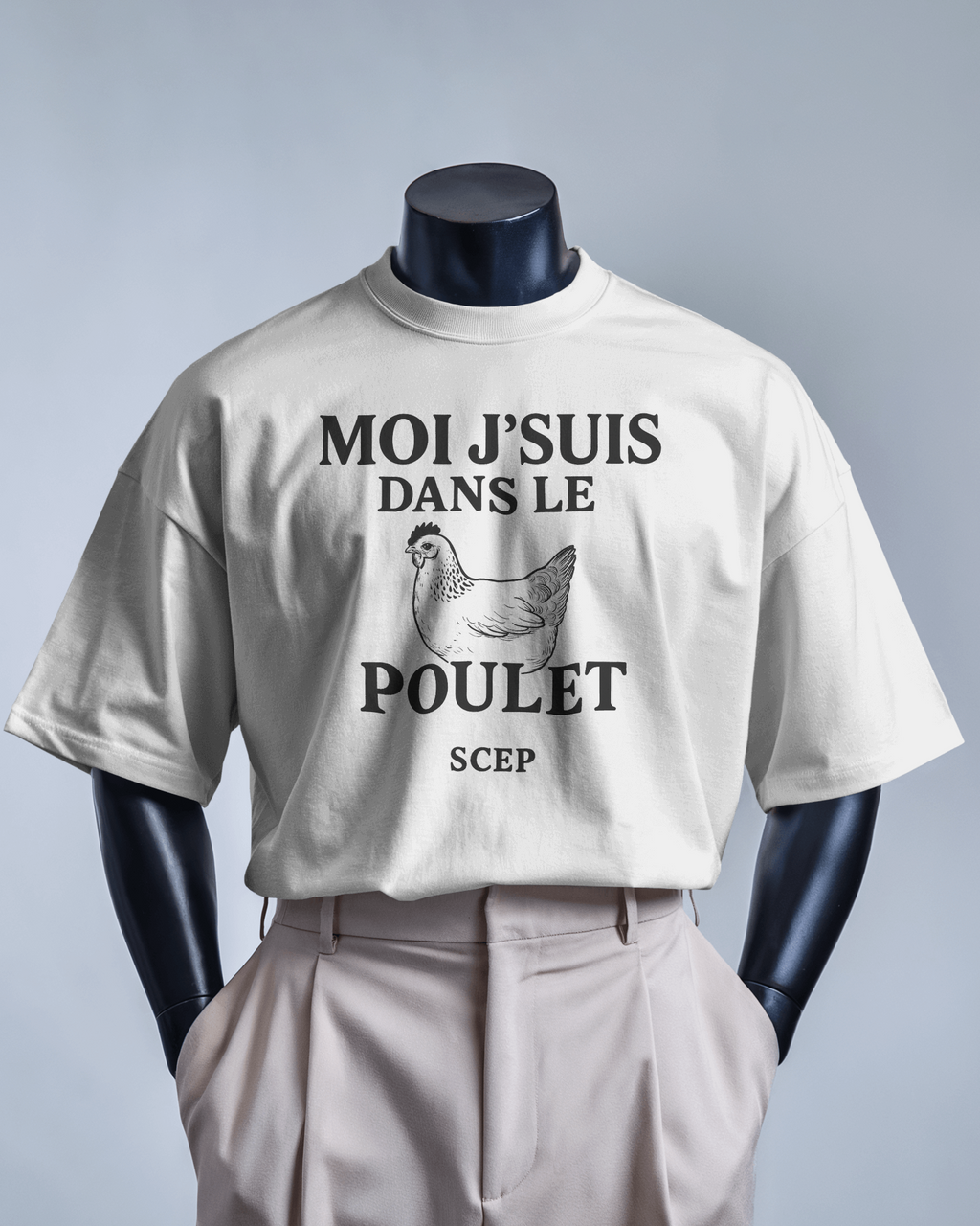 Moi j'suis dans le poulet - T-shirt OSS 117