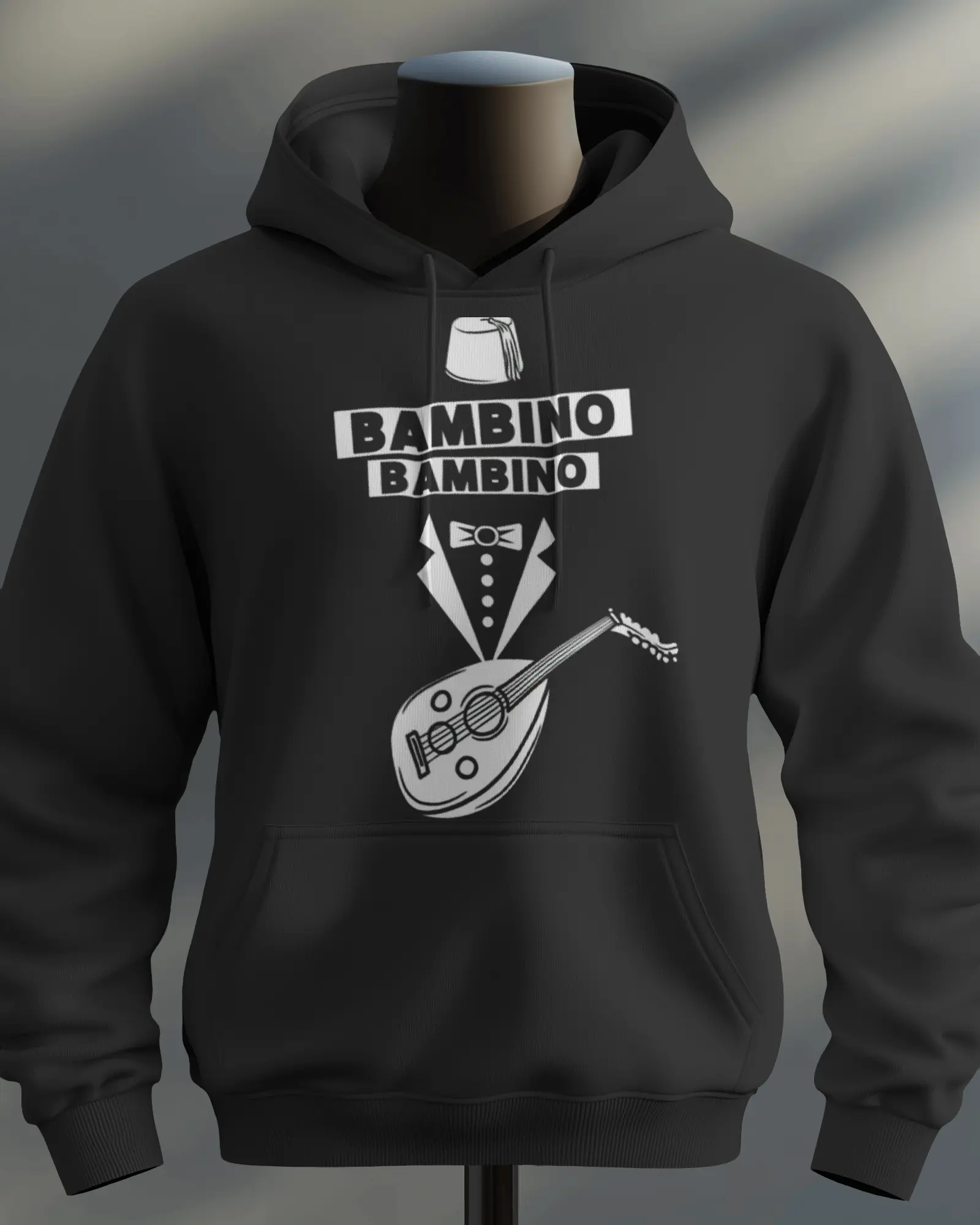 Sweat OSS 117 – citation “Bambino” Noir