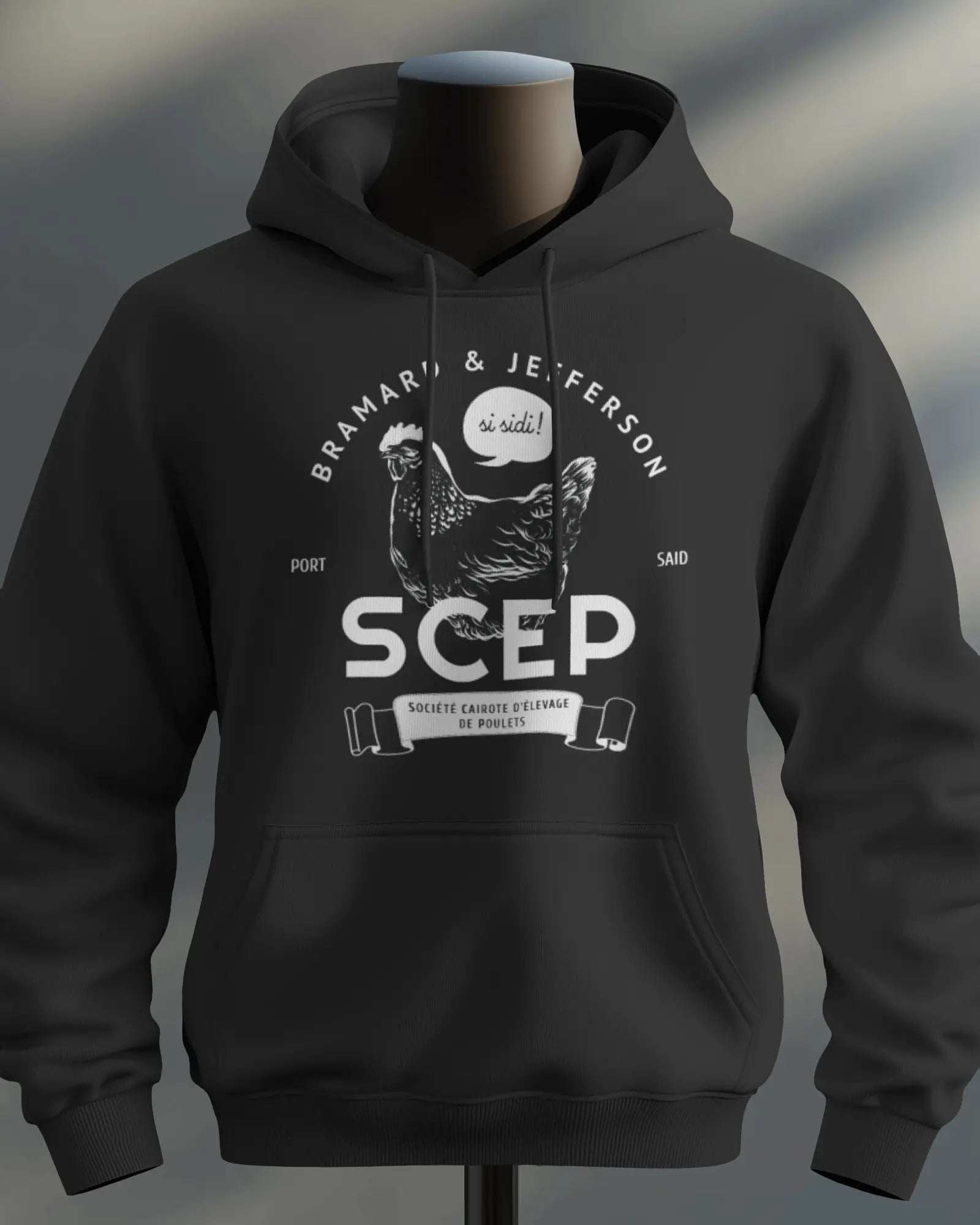 Sweat OSS 117 – citation “SCEP” Noir