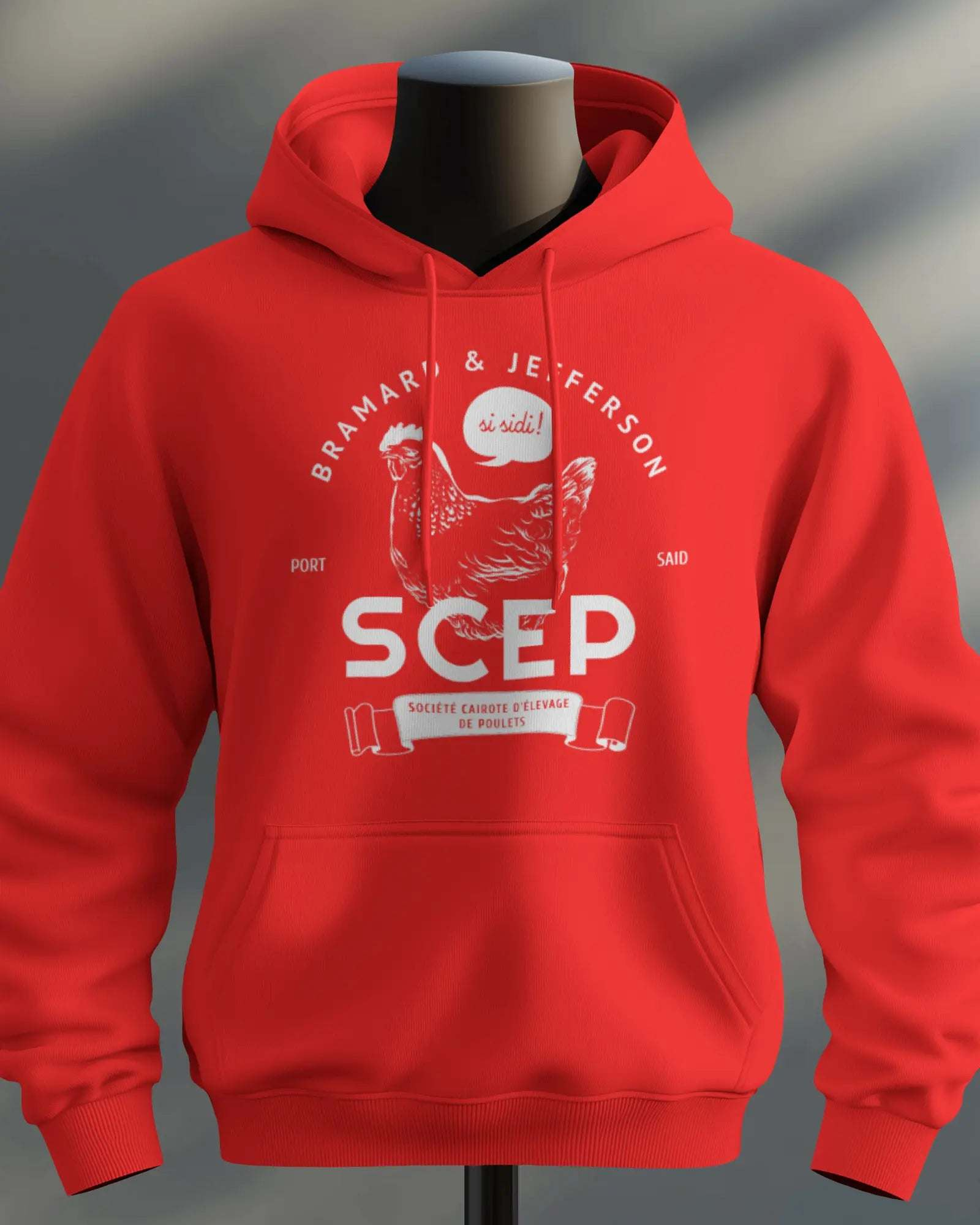 Sweat OSS 117 – citation “SCEP” Rouge